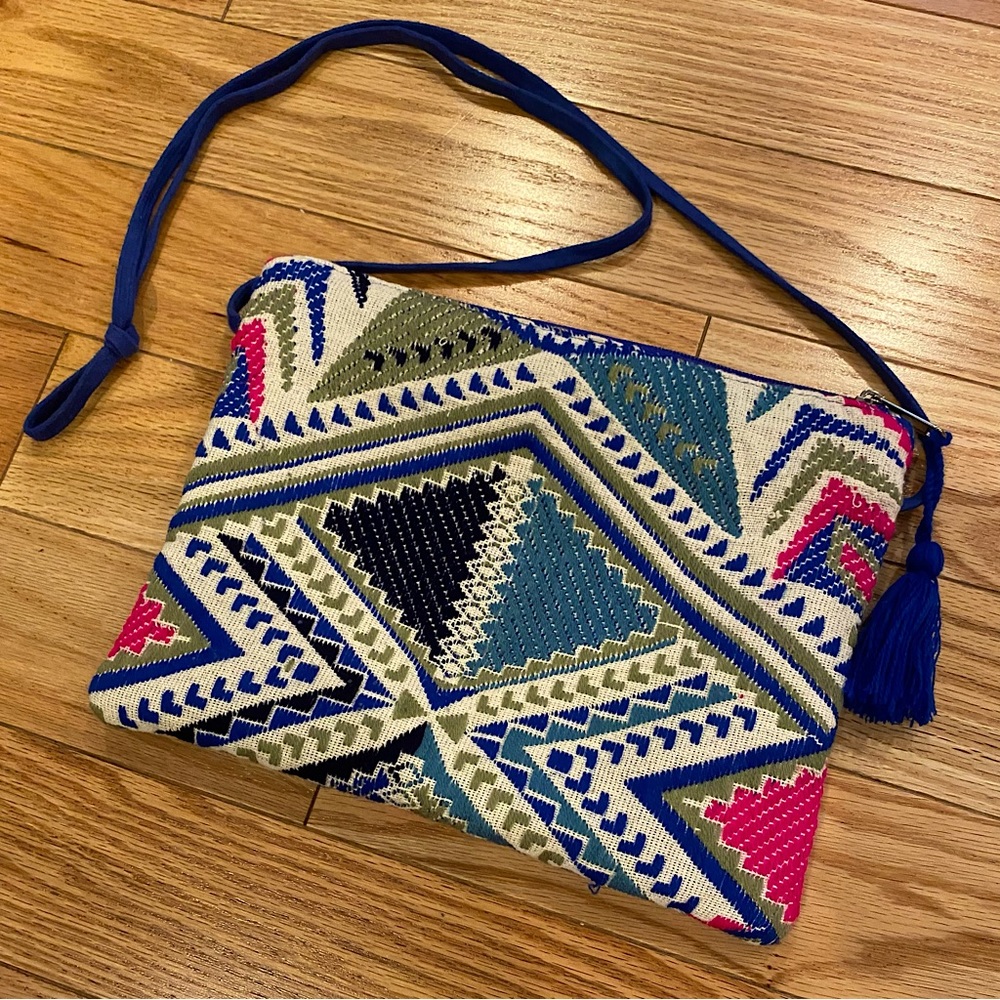 Guatemalan Crossbody Soft Embroidered Bag